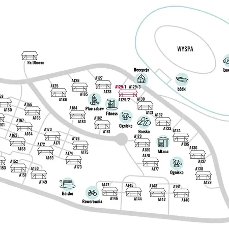 Na Kaszubach A129/1- Kaszubska Ostoja Dom wakacyjny Barkocin