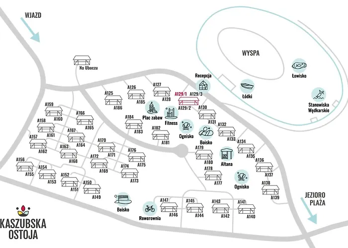 Na Kaszubach A129/1- Kaszubska Ostoja بيت للعطل Barkocin